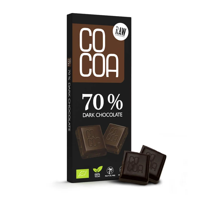 Bitterschokolade 70% BIO 40 g - COCOA