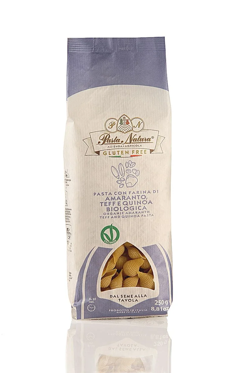 CONCHIGLIE nouilles sans gluten BIO 250 g - PASTA NATURA