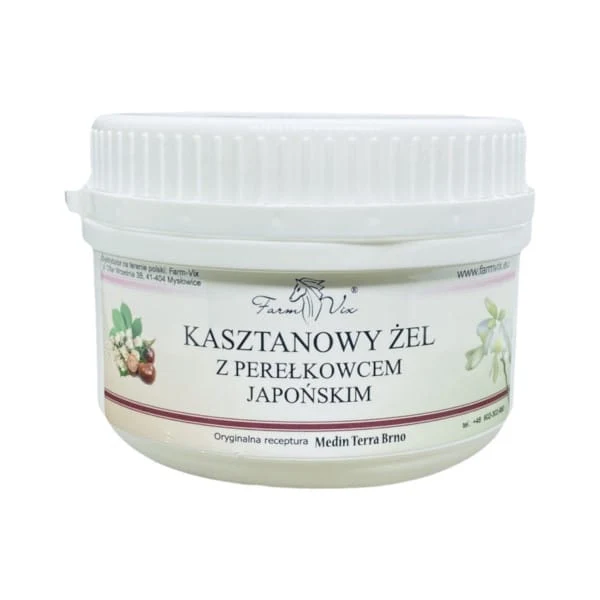 FarmVix Gel de châtaigne avec perlome japonais 350g