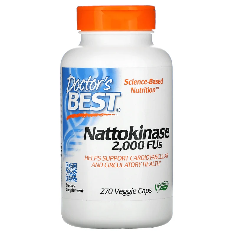 Nattokinase 2000 FUs (270 Kapseln) Doctor's Best