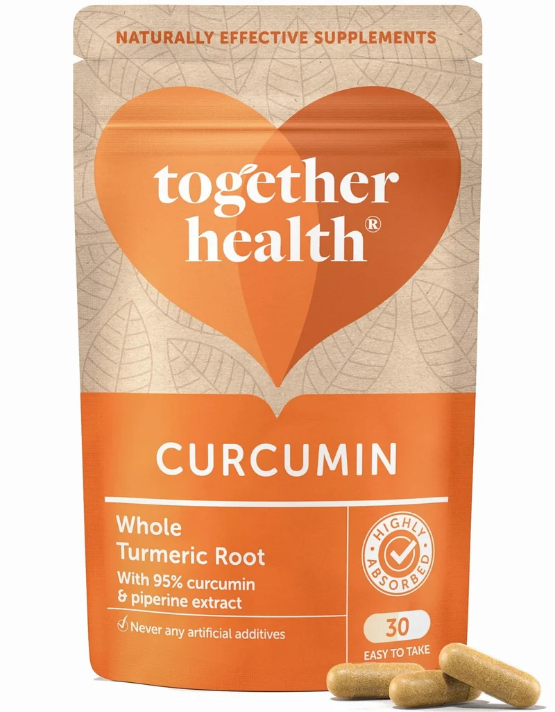 Curcumine - Extrait standardisé de curcumine et de pipérine 95% (30 gélules).