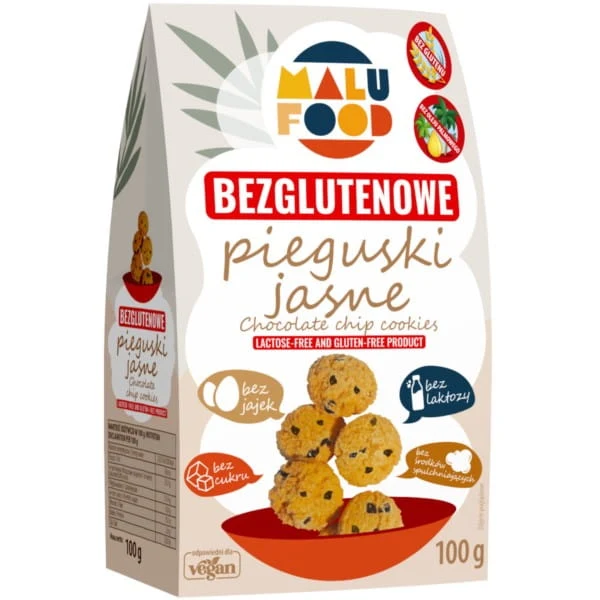 MALU FOOD Pieguski léger sans gluten sans sucre 100g