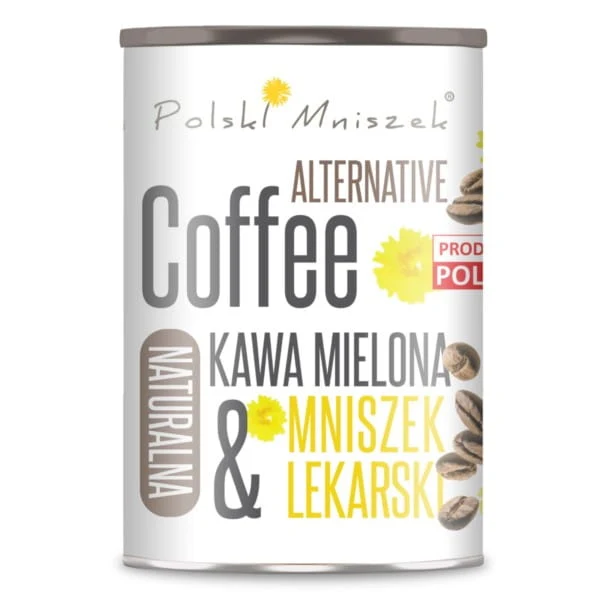 Gerösteter entkoffeinierter gemahlener Kaffee & Löwenzahnmedizin