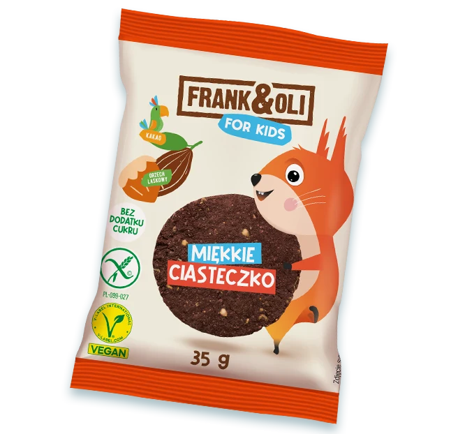 Frank&Oli For Kids Keks mit Haselnusspaste+ Kakao 35g