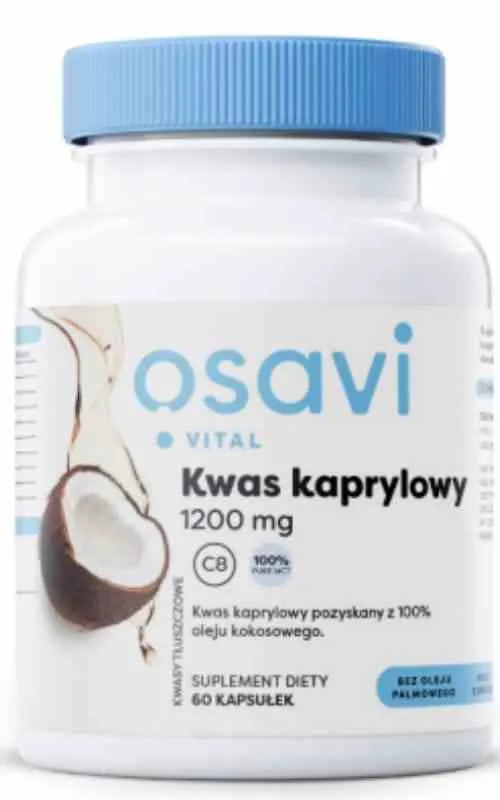 Osavi Caprylsäure 1200 mg 60 Weichkapseln