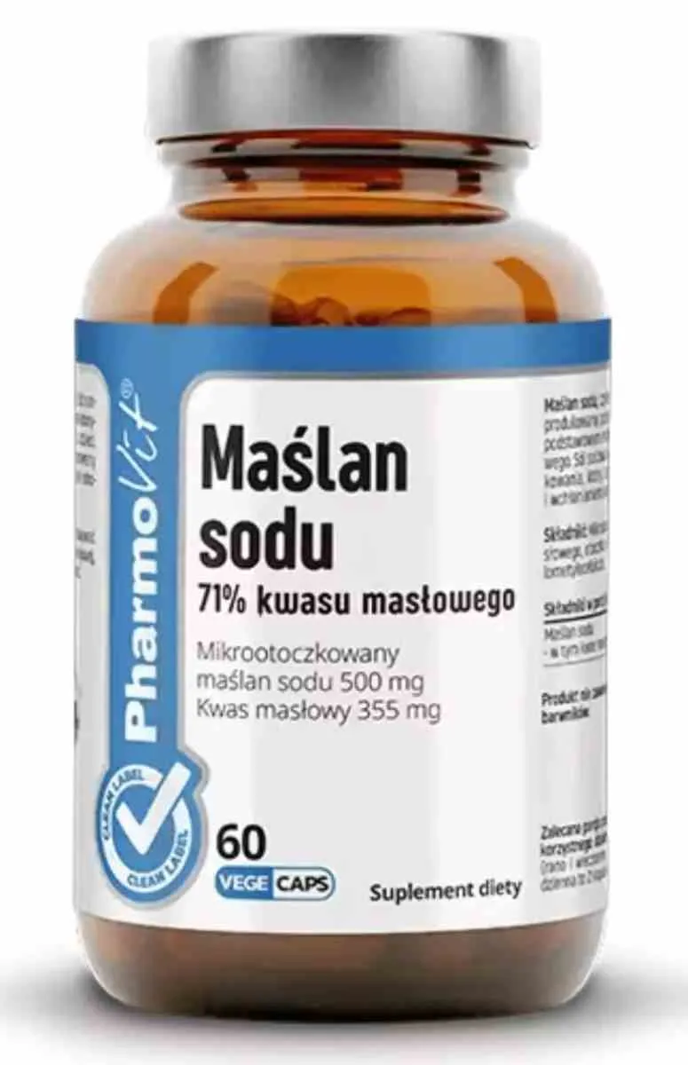 Pharmovit Natriumbutyrat 71% Buttersäure 60 Kapseln