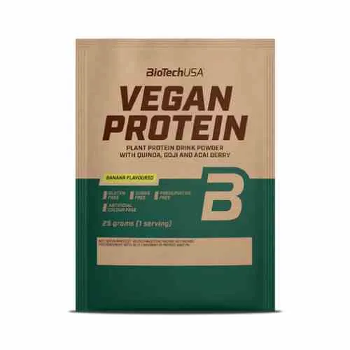 BioTech USA Veganes Protein 25g mit Bananengeschmack