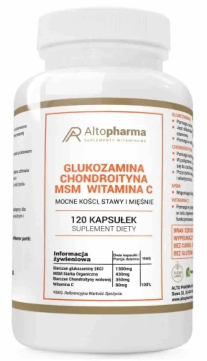 Altopharma Glucosamin Chondroitin MSM Vitamin C 120 Kapseln