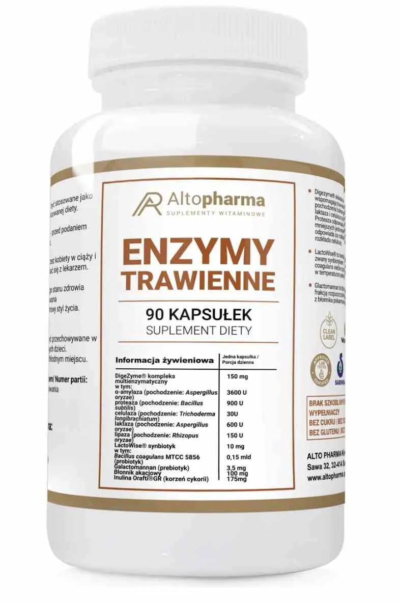 Altopharma Verdauungsenzyme 90 Kapseln