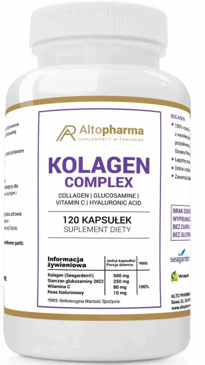 Altopharma Collagen (Seagarden) Complex 500 mg 120 Kapseln