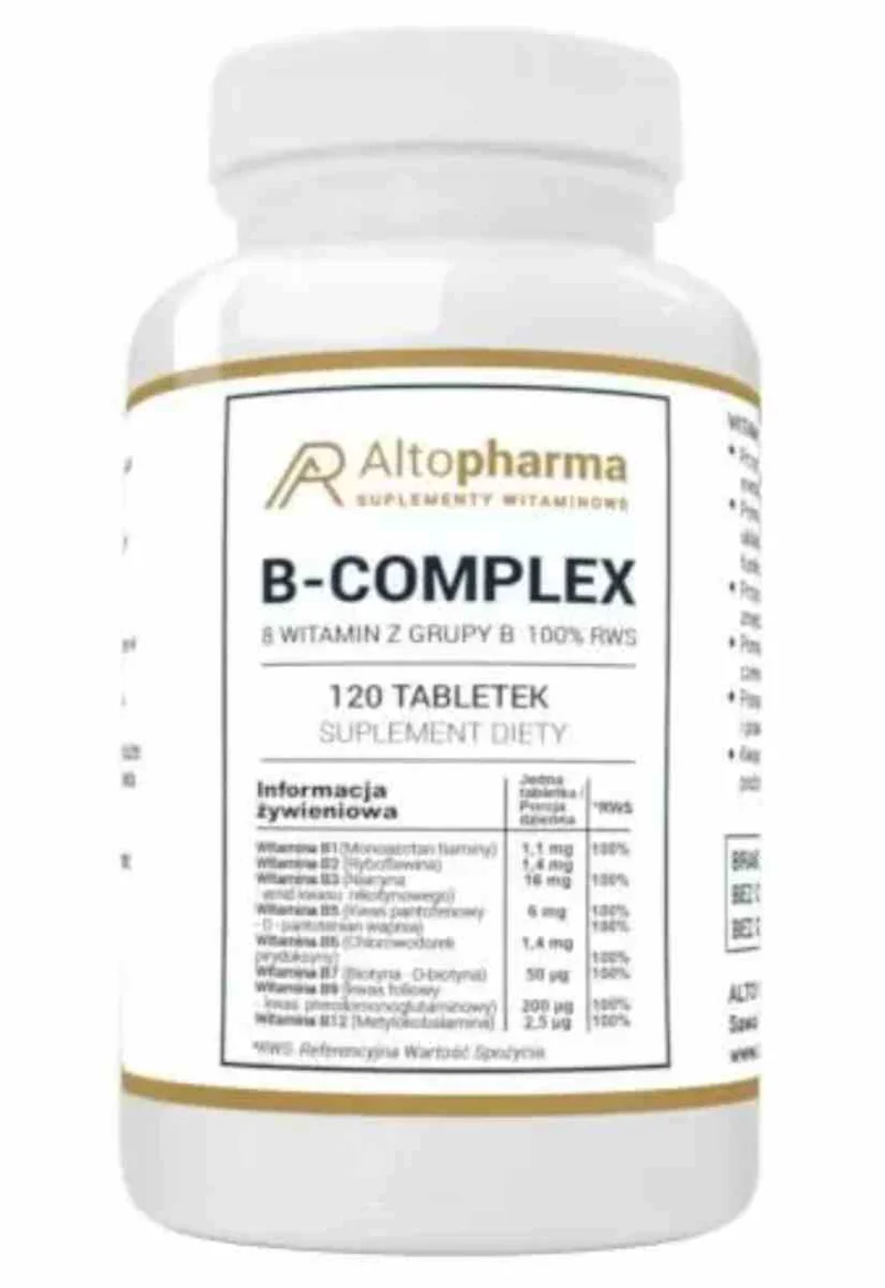 Altopharma Vitamin B-Komplex 100% 120 Tabletten