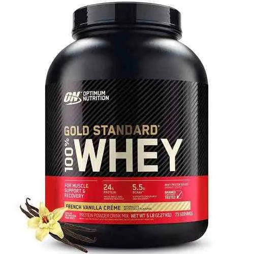Optimum Nutrition 100% Gold Standard Whey 2270 g Französische Vanillecreme