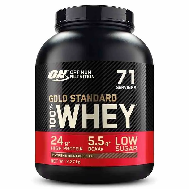 Optimum Nutrition 100% Gold Standard Whey 2270 g Milchschokolade