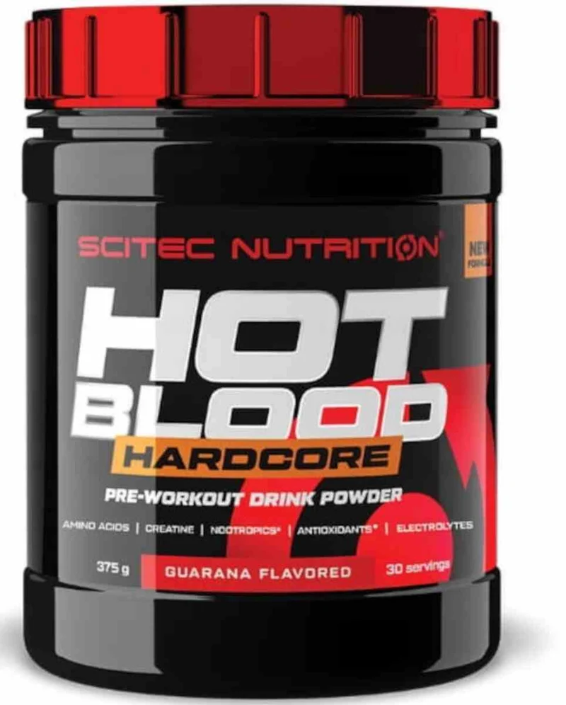 Scitec Ernährung Hot Blood Hardcore Guarana 375g