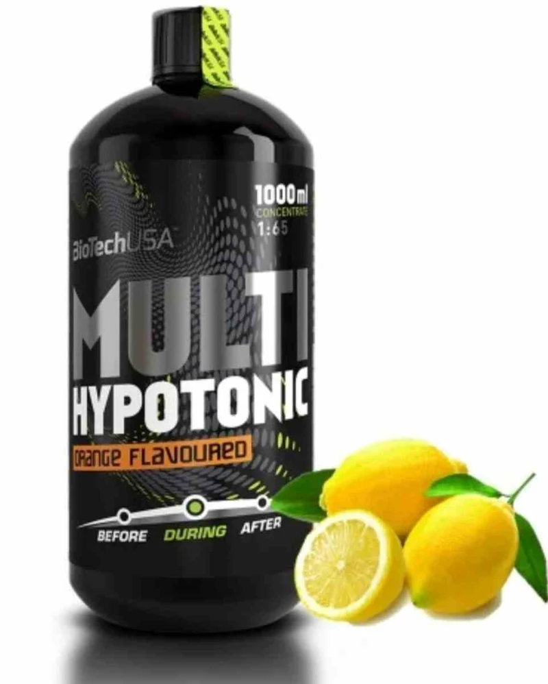 BioTech USA Multi Hypotonic Drink 1:65 1000ml Zitronengeschmack