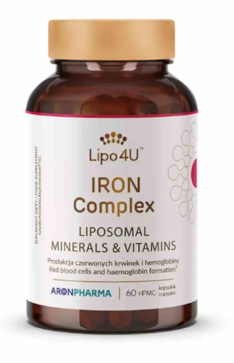 AronPharma Lipo4U IRON Complex 60 Kapseln