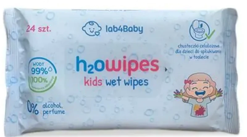 Alg Pharma H2Owipes Kinder Feuchttücher 24 Stück