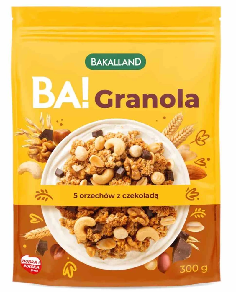 Bakalland BA! Müsli 5 Nüsse 300 g