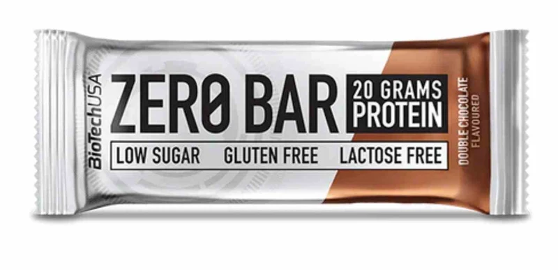 BioTech USA Zero Bar 50g mit doppeltem Schokoladengeschmack