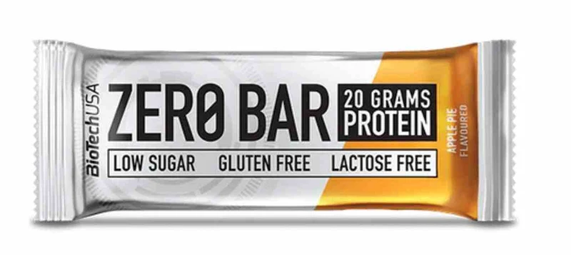 BioTech USA Zero Bar 50g Apfelkuchen-Geschmack