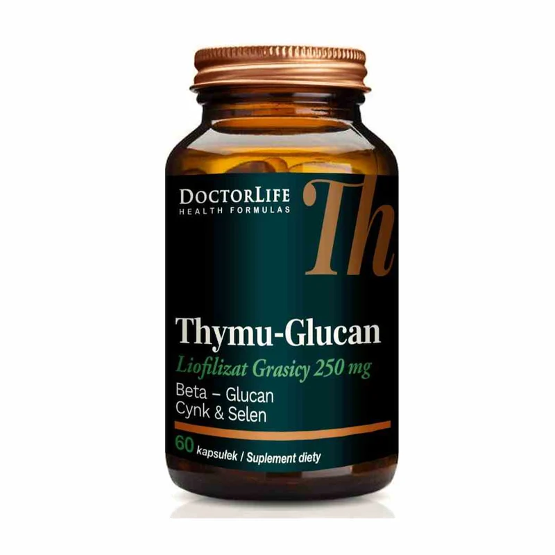Doctor Life Thymu-Glucan Thymus-Hydrolysat, Betaglucan 60 Kapseln