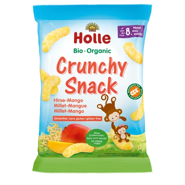 A partir de 8 mois BIO 25 g - HOLLE MANGO-FREE Gluten-Free Quinoa Chunks
