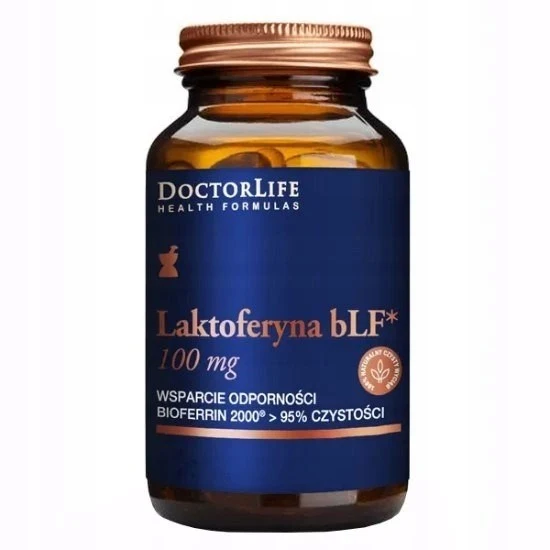 Doctor Life Lactoferrin bLF 100mg 30 Kapseln