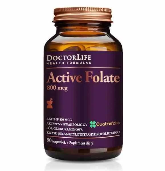 Doctor Life Aktives Folat Quatrefolic 5-MTHF 90 Kapseln