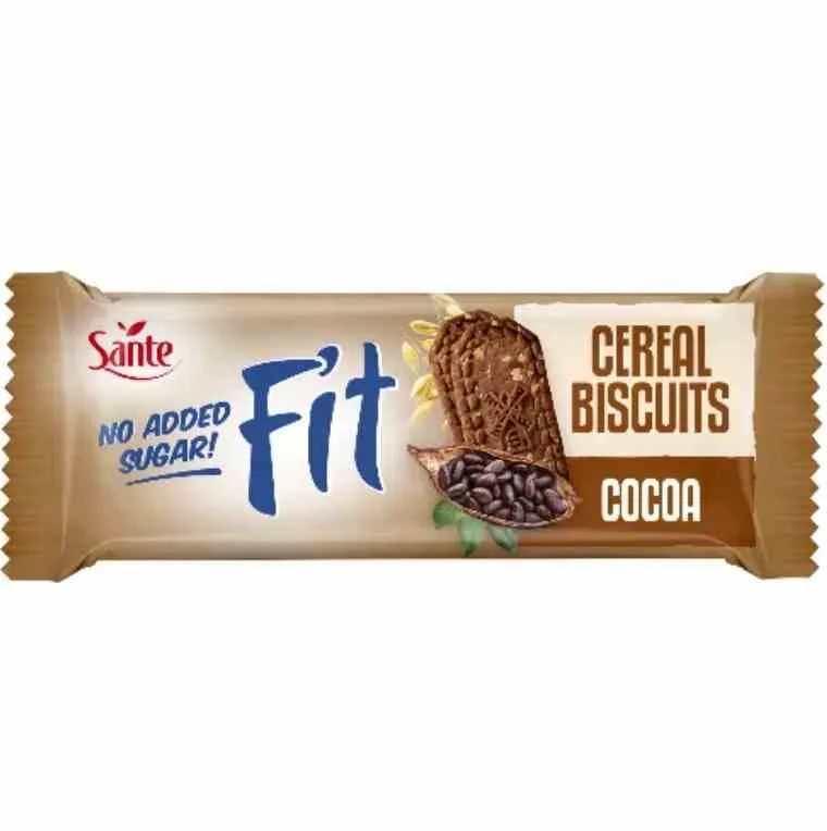 Sante Fit Kakao-Cerealien-Kekse zuckerfrei 50g