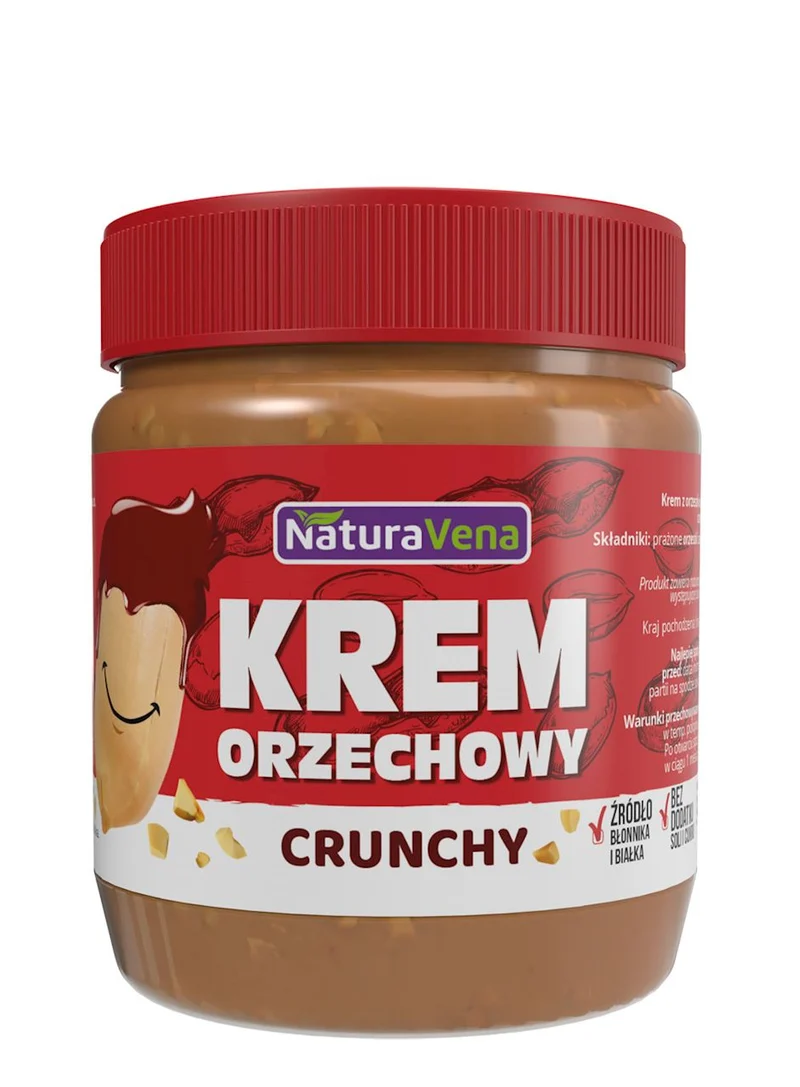 CRUNCHY NUT CREAM 100 % OHNE SOJA UND ZUCKER 340 g - NATURAVENA