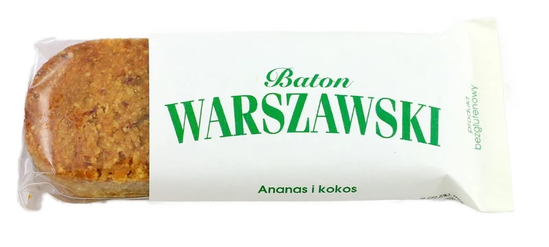 WARSAW BATON Ananas und Kokosnuss 50g