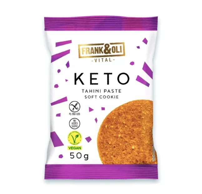 Frank&Oli Keto Weichkeks Tahini 50g
