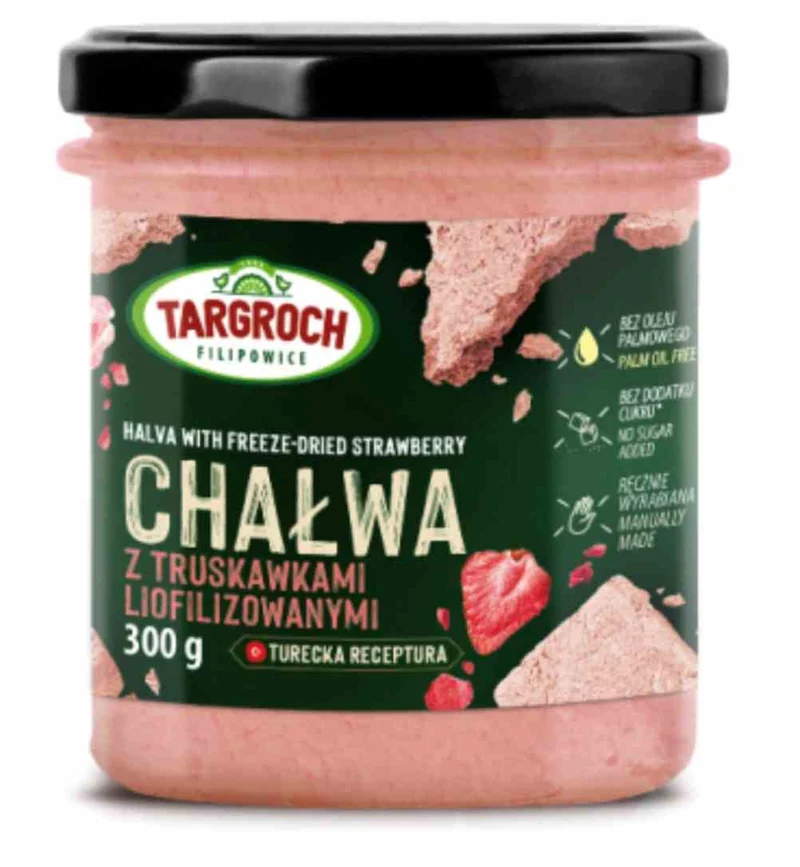 Targroch Challah mit Erdbeeren ohne Zucker 300g