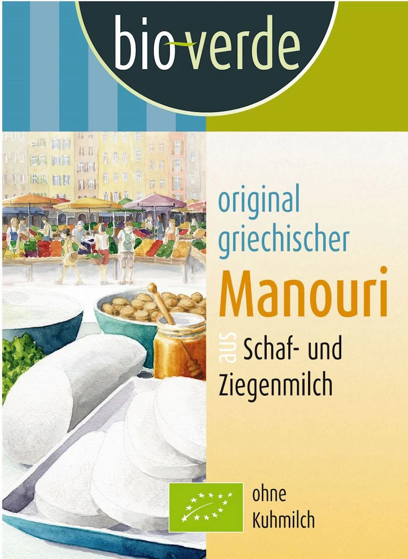 MANOURI fromage BIO 150 g - BIO VERDE