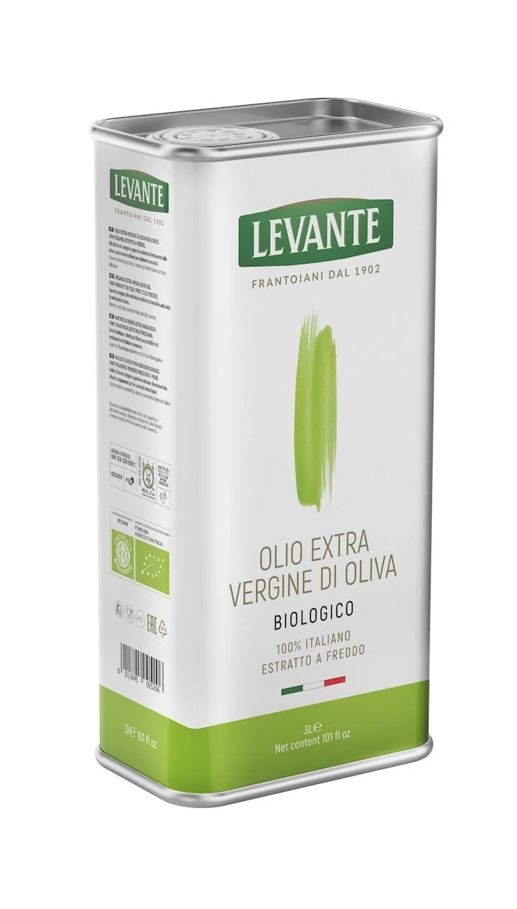 HUILE D'OLIVE EXTRA VIERGE BIO 3 L - LEVANTE