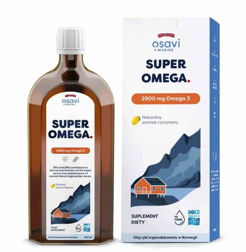 Osavi Super Omega 3 (Marine) 2900mg 500ml Zitronengeschmack