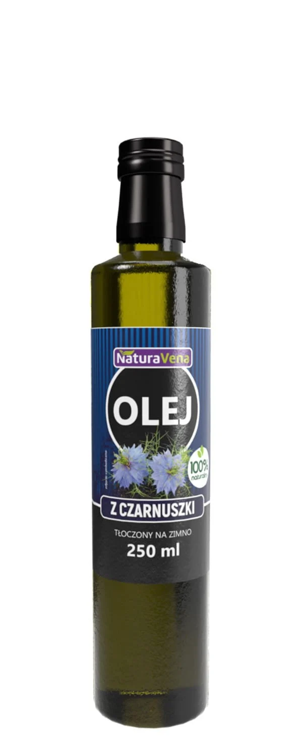 Kaltgepresstes Schwarzkümmelöl 250 ml - NATURAVENA