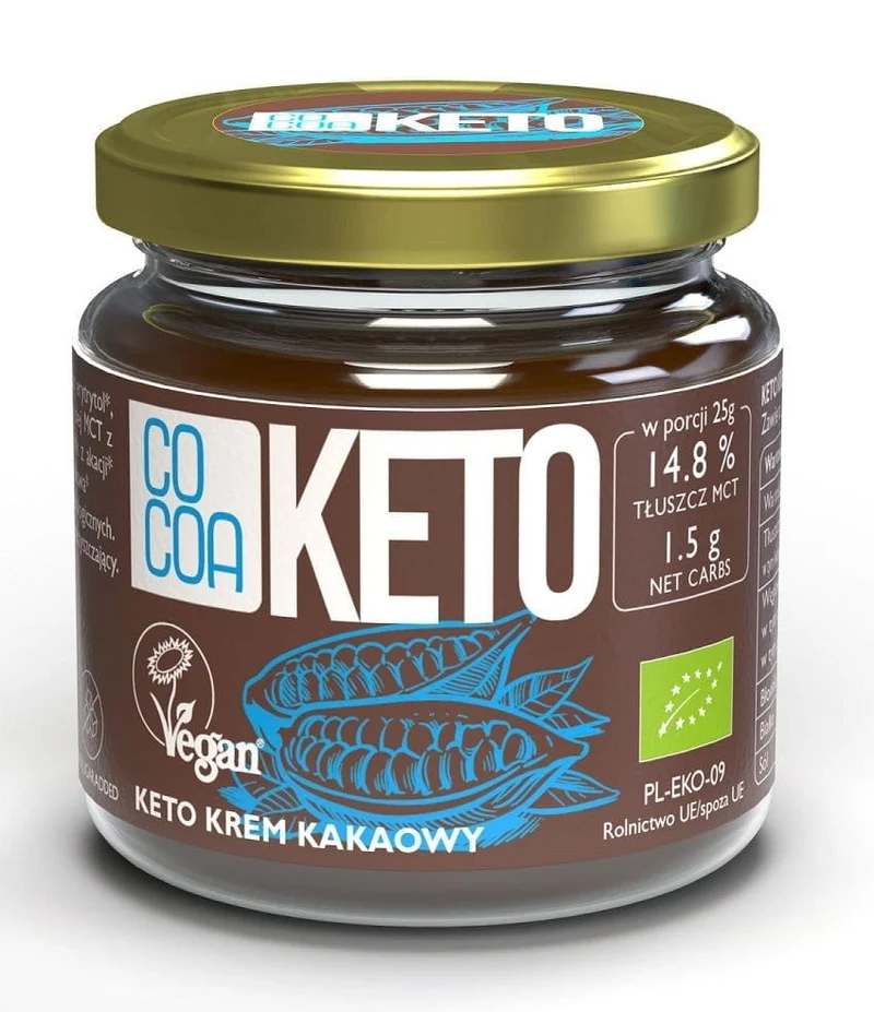 KETO COCOA CREAM OHNE ZUCKERZUGABE BIO 200 g - COCOA