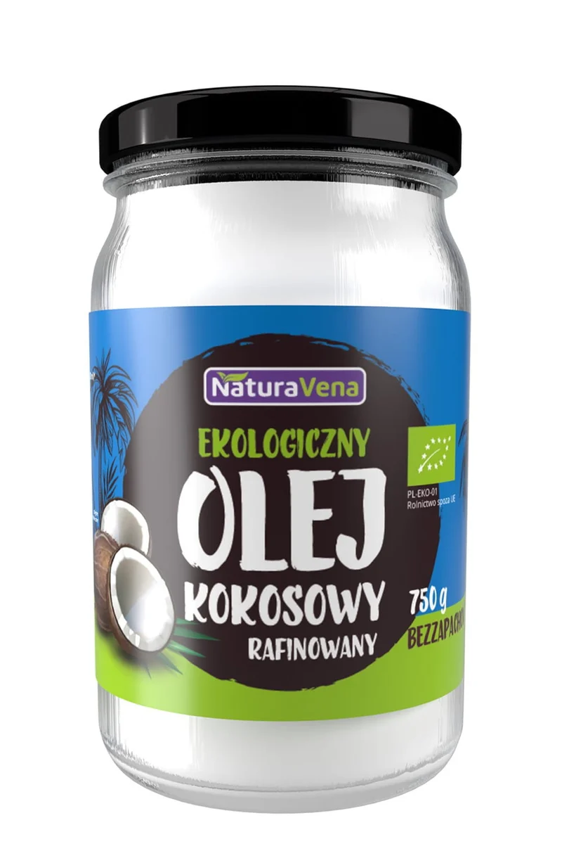 HUILE DE COCONUT RAFINÉE BIO 750 g - NATURAVENA