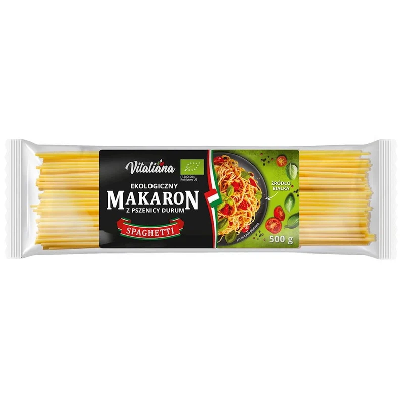 SPAGHETTI MAKARON (AUS DURUM WEIZEN) BIO 500 g- VITALIANA