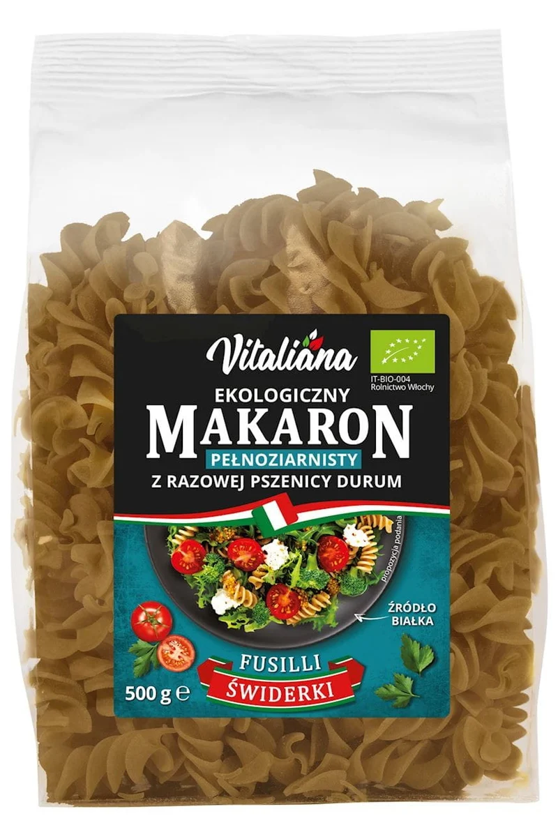 MAKARON (AUS REIS DURUM WEIZEN) FUSILLI BIO 500 g - VITALIANA