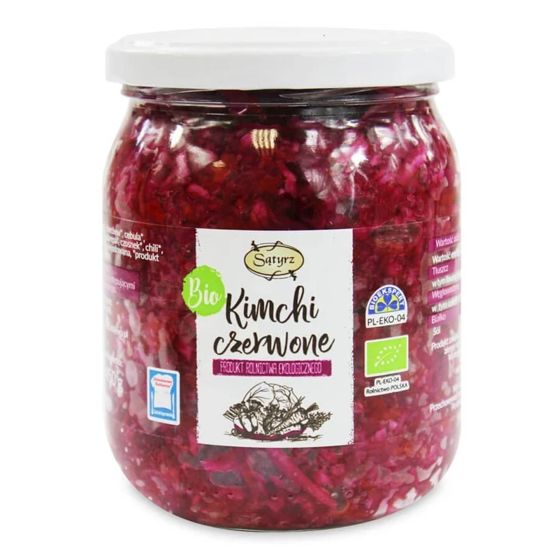 BIO rotes Kimchi 450g SĄTYRZ