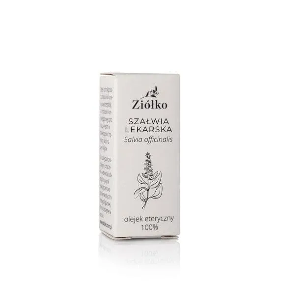Medizinisches ätherisches Salbeiöl 100% 10 ml HERB