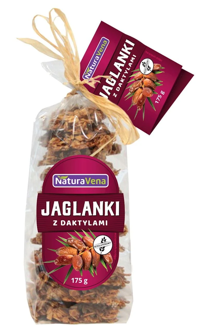 Biscuits dactyles à l'avoine sans gluten 175 g - NATURAVENA