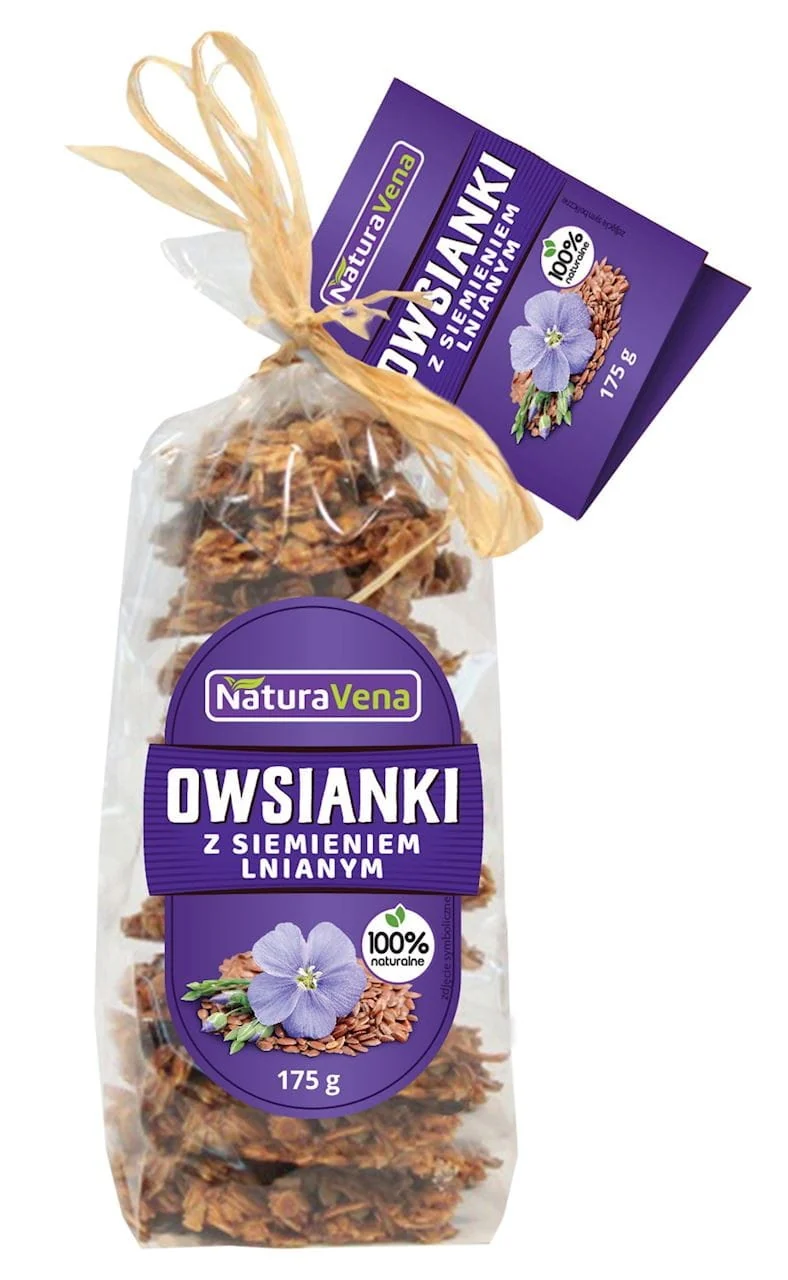 Leinsamen & Haferflocken CAKES 175 g - NATURAVENA