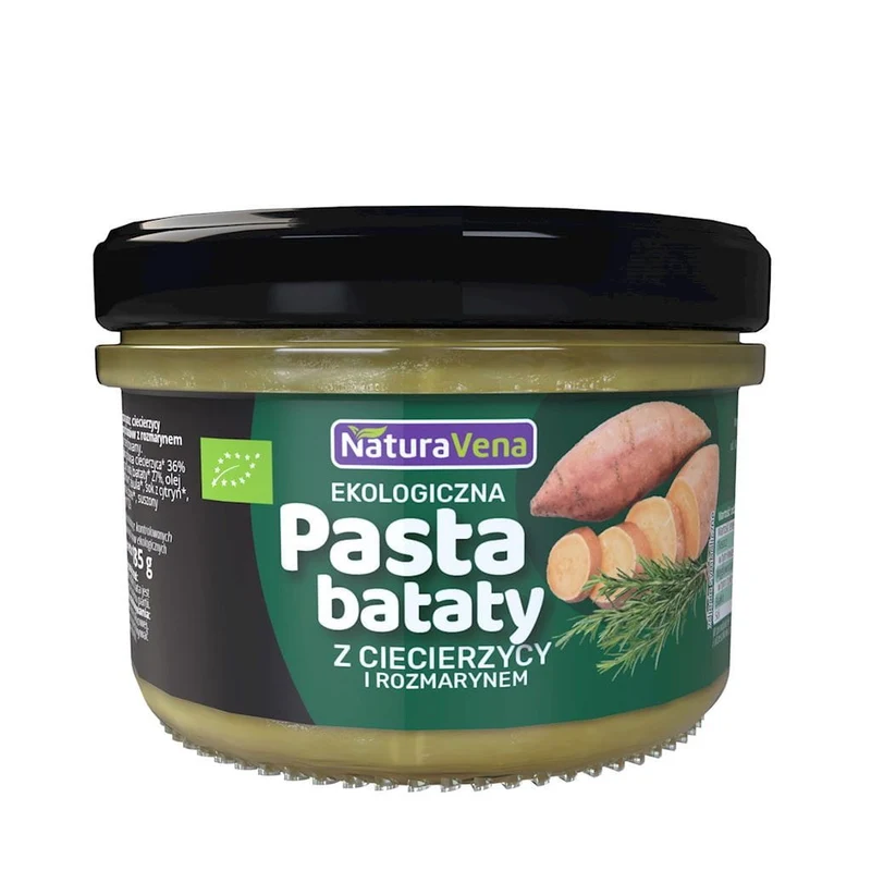 CUSTARDED BATA PASTE UND ROZMARINE BIO 185 g - NATURAVENA