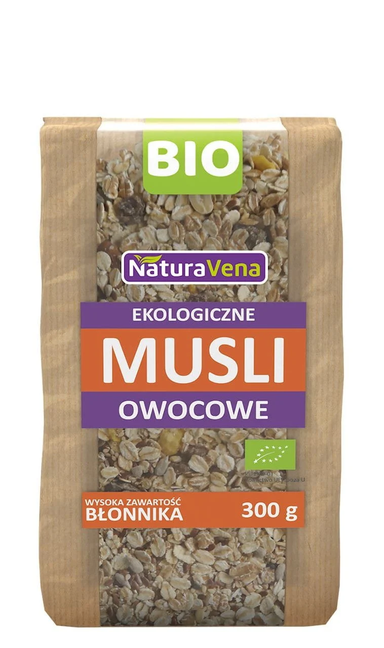 FRUIT MUSLI BIO 300 g - NATURAVENA