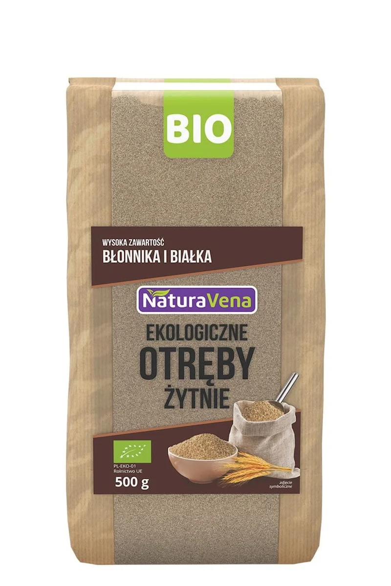 BIO ROGGENKLEIE 500 g - NATURAVENA