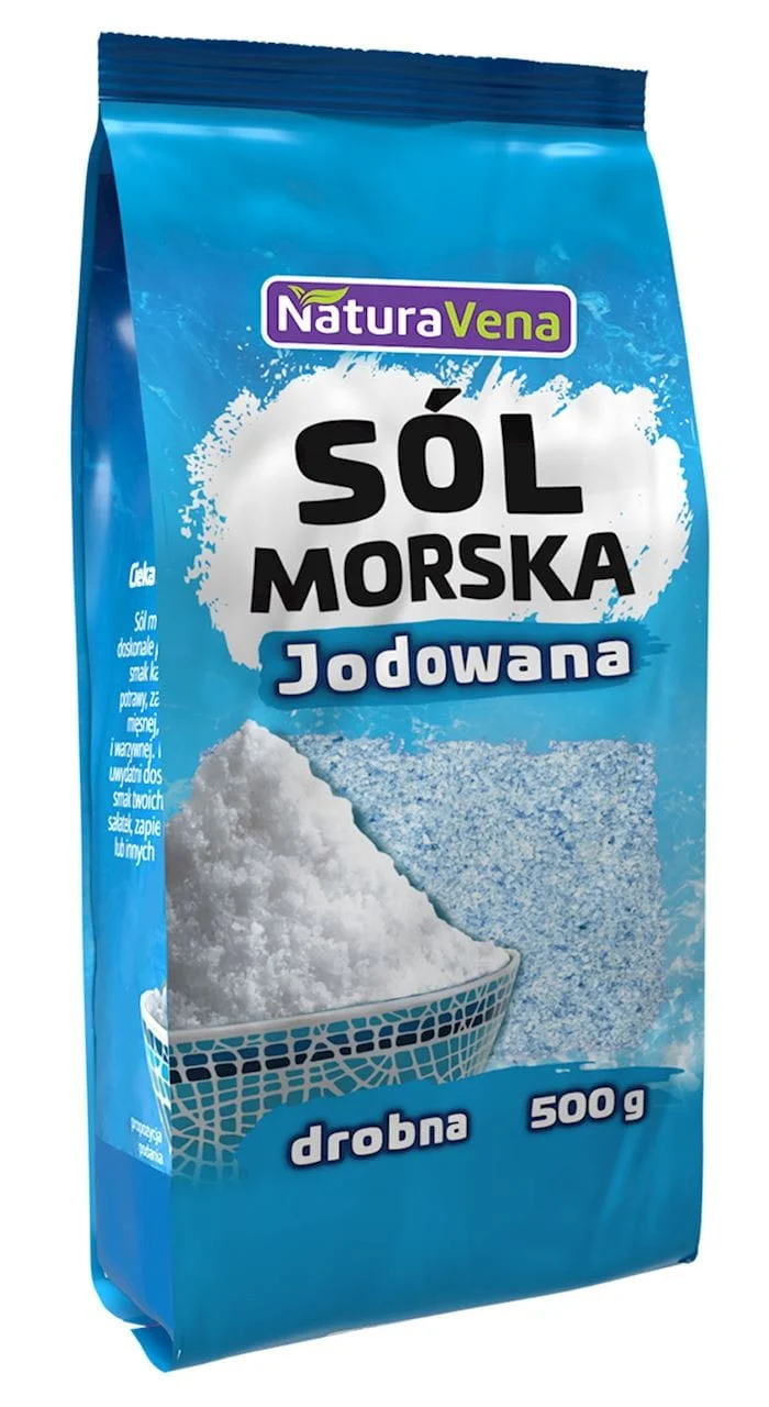 SEL DE MER MINIMALISÉ 500 g - NATURAVENA