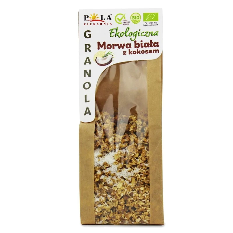 MOLWA WHITE - KOKOS OHNE ZUCKERZUSATZ BIO 200 g - POLA BAKERY
